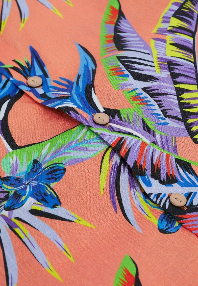 Next Kinder SHORT SLEEVE - Hemd - Peach Orange Hawaiian – Bild 3