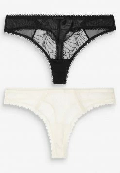 Next Damen 2 PACK - String - Beige, Black