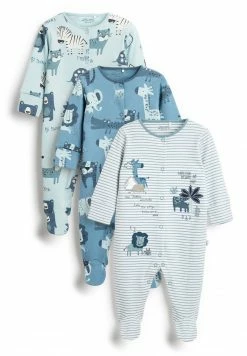 Next Kinder 3 PACK - Strampler - Light Blue