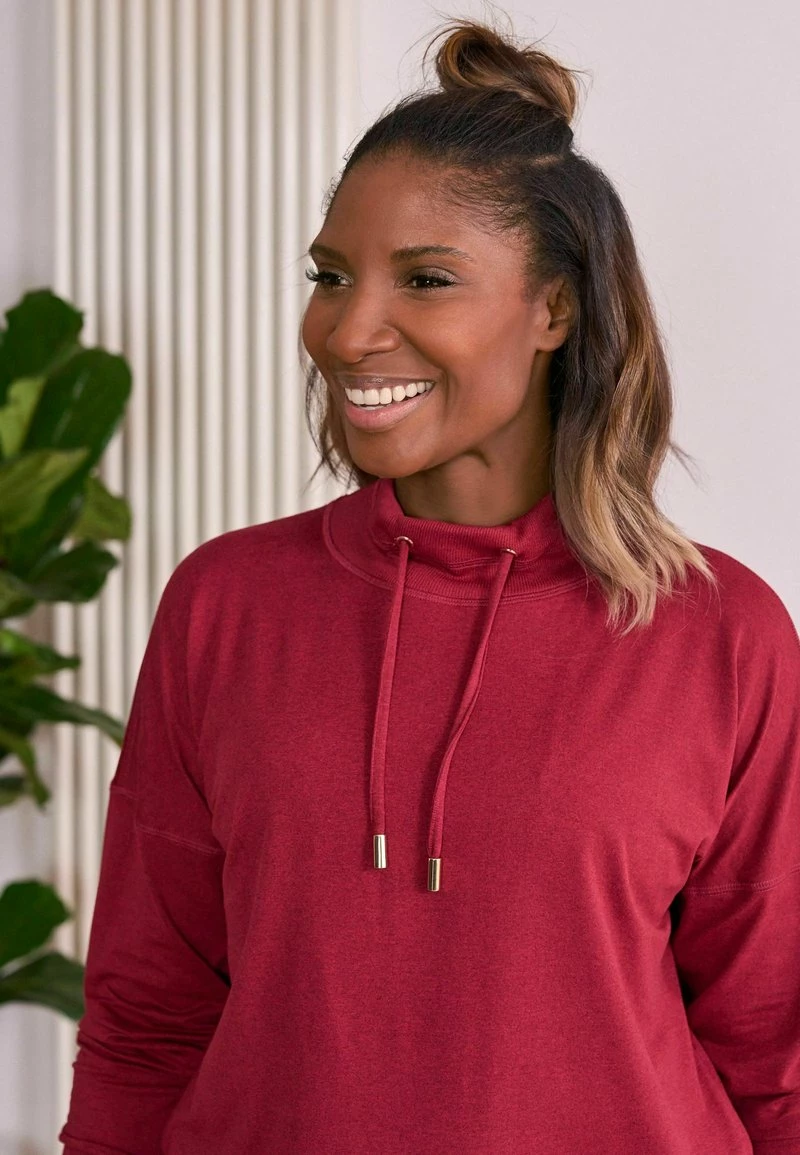 Next Damen YOGA - Sweatshirt - Berry Red – Bild 2