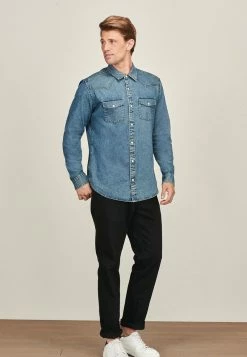 Next Herren Hemd - Blue