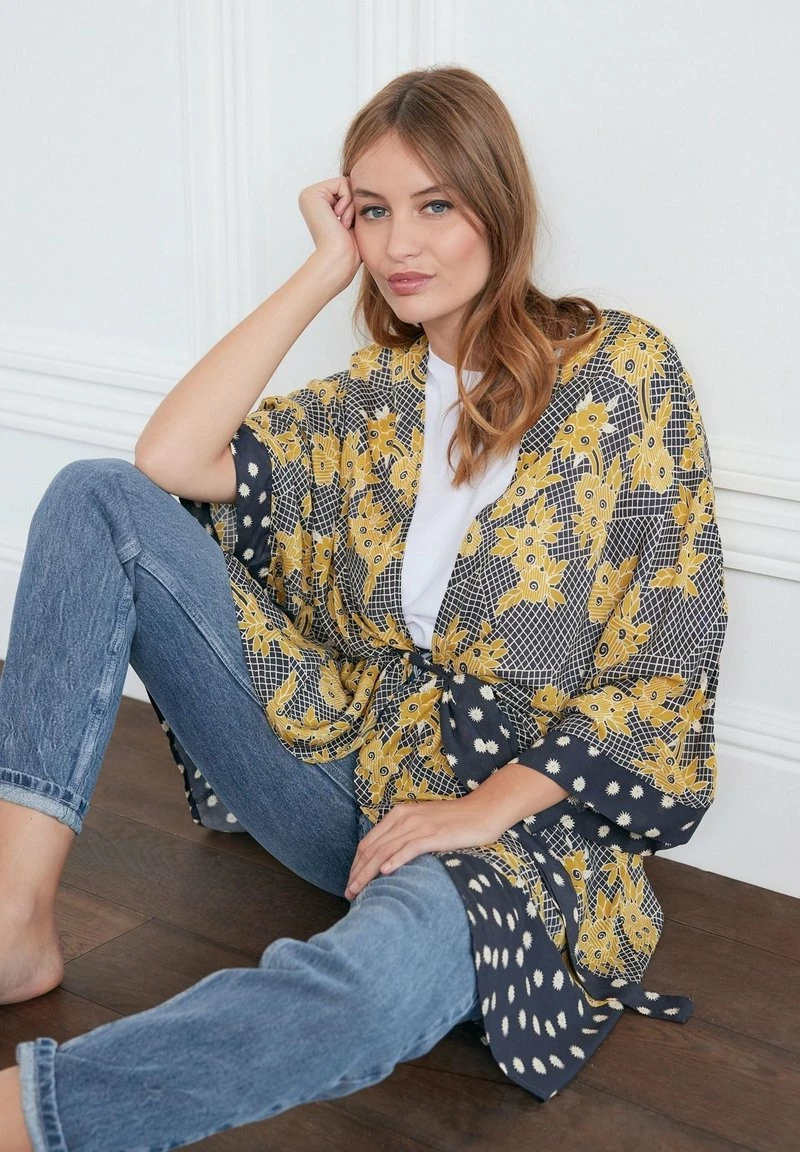 Next CELIA BIRTWELL - Leichte Jacke - Yellow Black | Damen – Bild 2