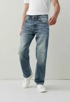 Next Herren WITH STRETCH - Jeans Slim Fit - Mottled Blue