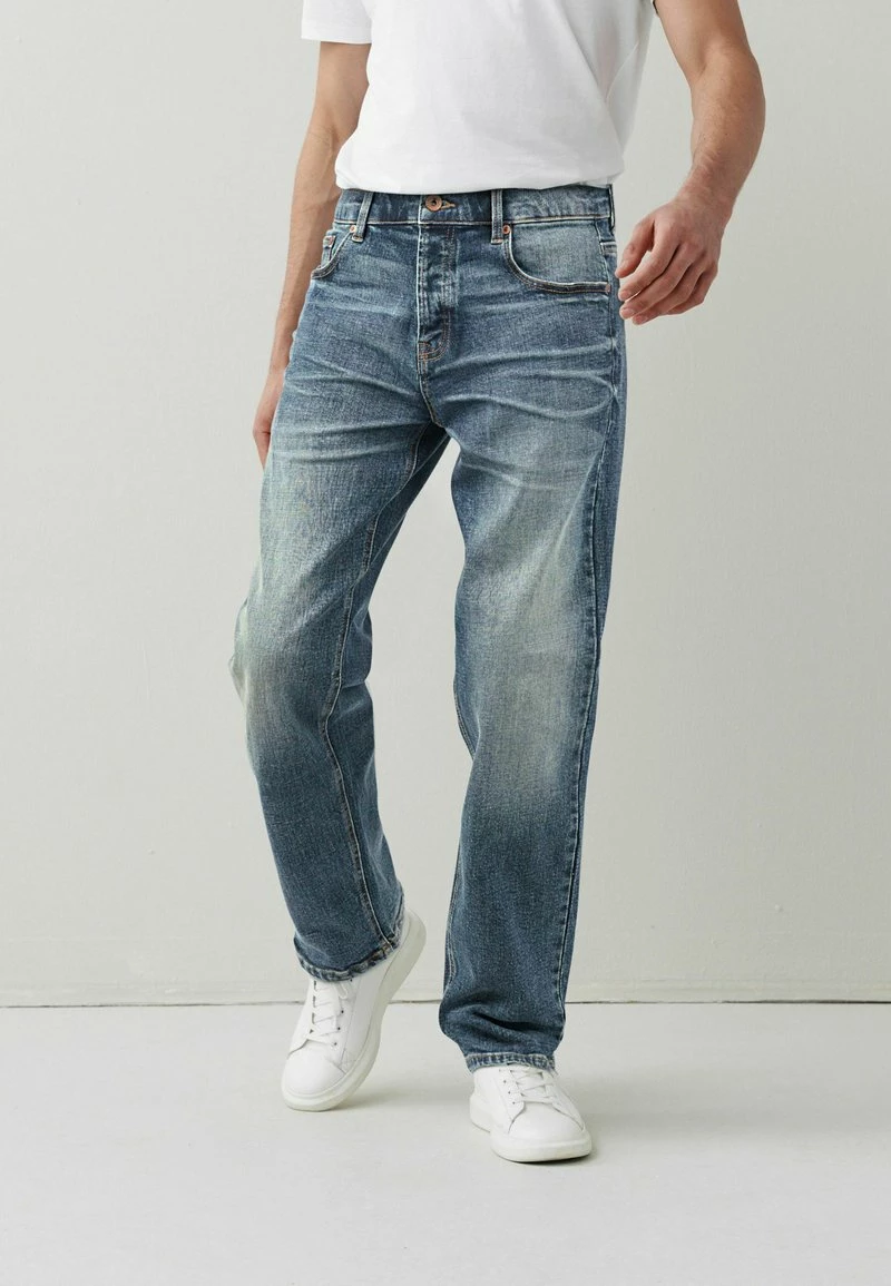 Next Herren WITH STRETCH - Jeans Slim Fit - Mottled Blue