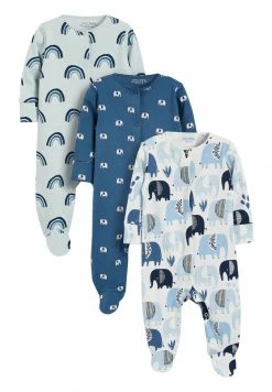 Next Kinder 3 PACK - Strampler - Blue