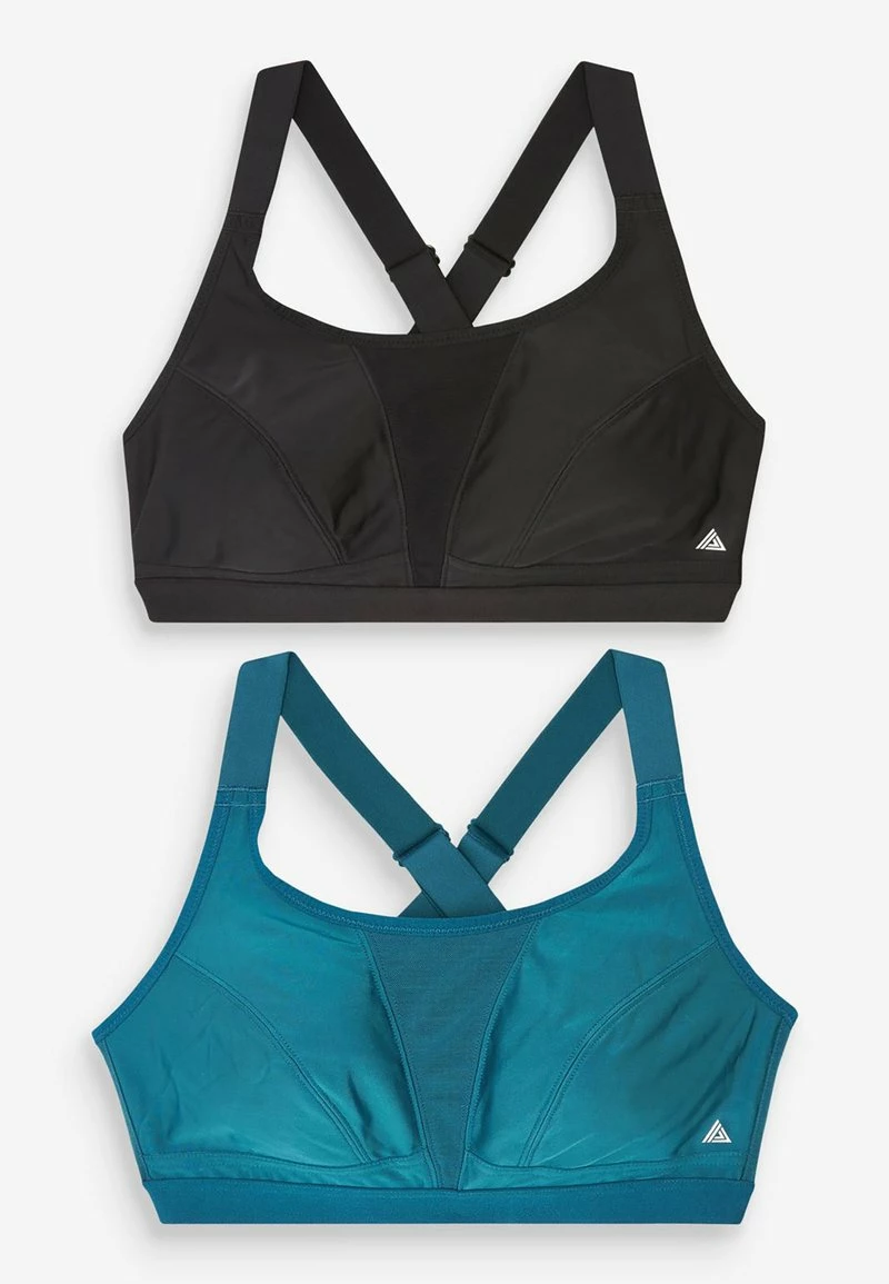 Next Damen SPORTS HIGH IMPACT 2 PACK - Bustier - Teal