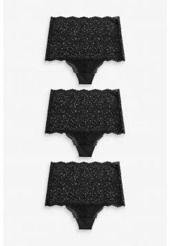 Next Damen 3PACK - Panties - Black