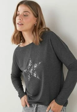 Next Damen DOLMAN - Langarmshirt - Grey
