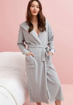 Next Damen TOWELLING - Bademantel - Grey