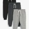 Next 3 PACK - Jogginghose - Black | Kinder
