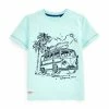 Next SHORT SLEEVE GRAPHIC (3-16YRS) - T-Shirt Print - Light Blue Campervan | Kinder