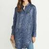 Next Damen GRANDAD - Hemdbluse - Blue Paisley Floral