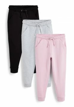 Next Kinder SOFT 3 Pack - Jogginghose - Pink/black/grey