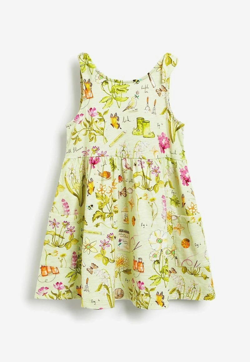 Next Kinder TIE SHOULDER - Jerseykleid - Green – Bild 7