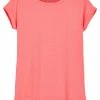 Next Damen T-Shirt Basic - Mottled Pink