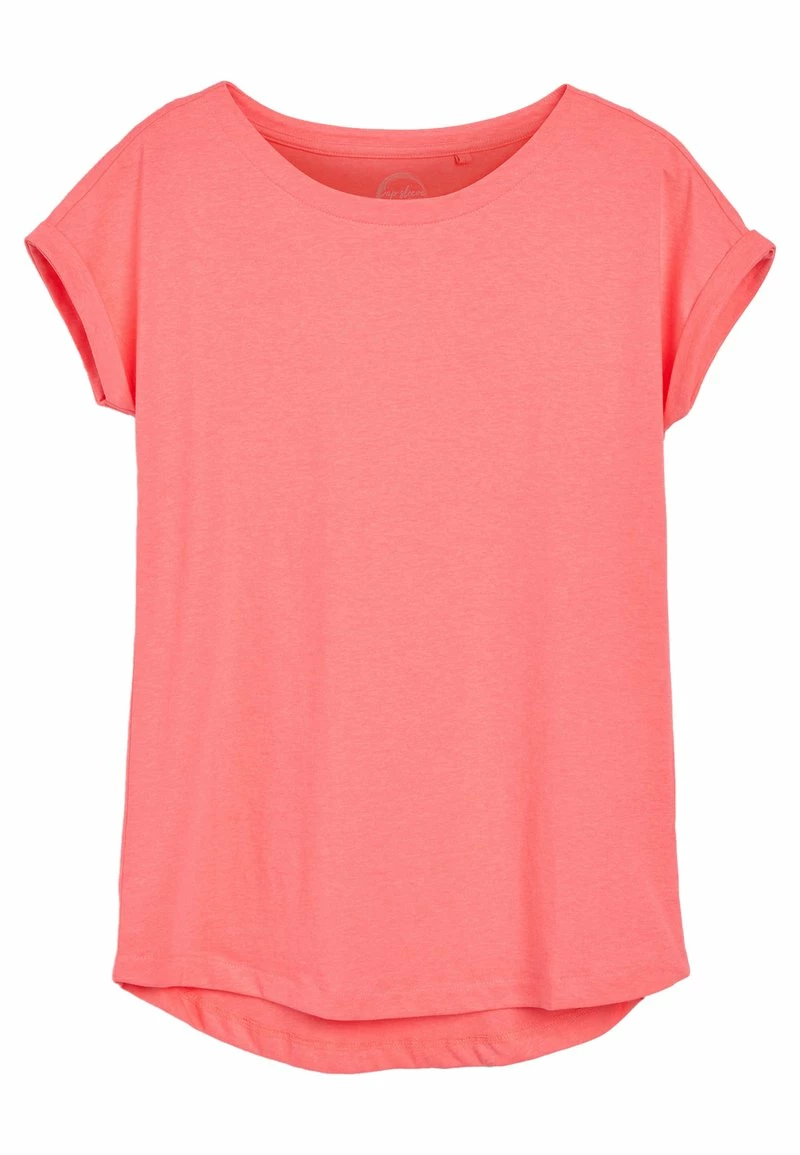 Next Damen T-Shirt Basic - Mottled Pink