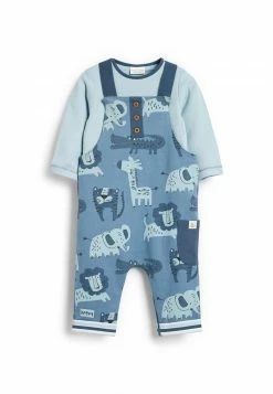 Next Kinder ANIMAL SET (0MTHS-2YRS) - Latzhose - Blue