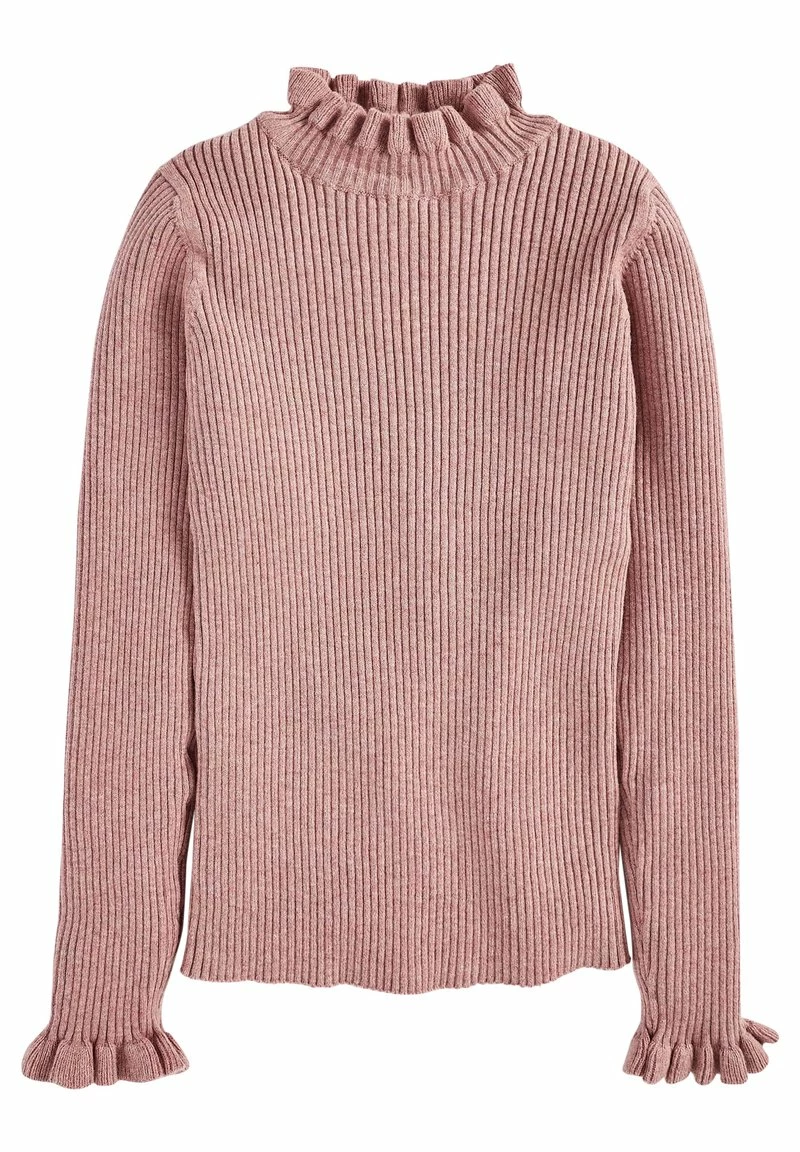 Next Kinder FRILL - Strickpullover - Lilac