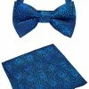 Next Herren SET - Einstecktuch - Cobalt Blue Floral