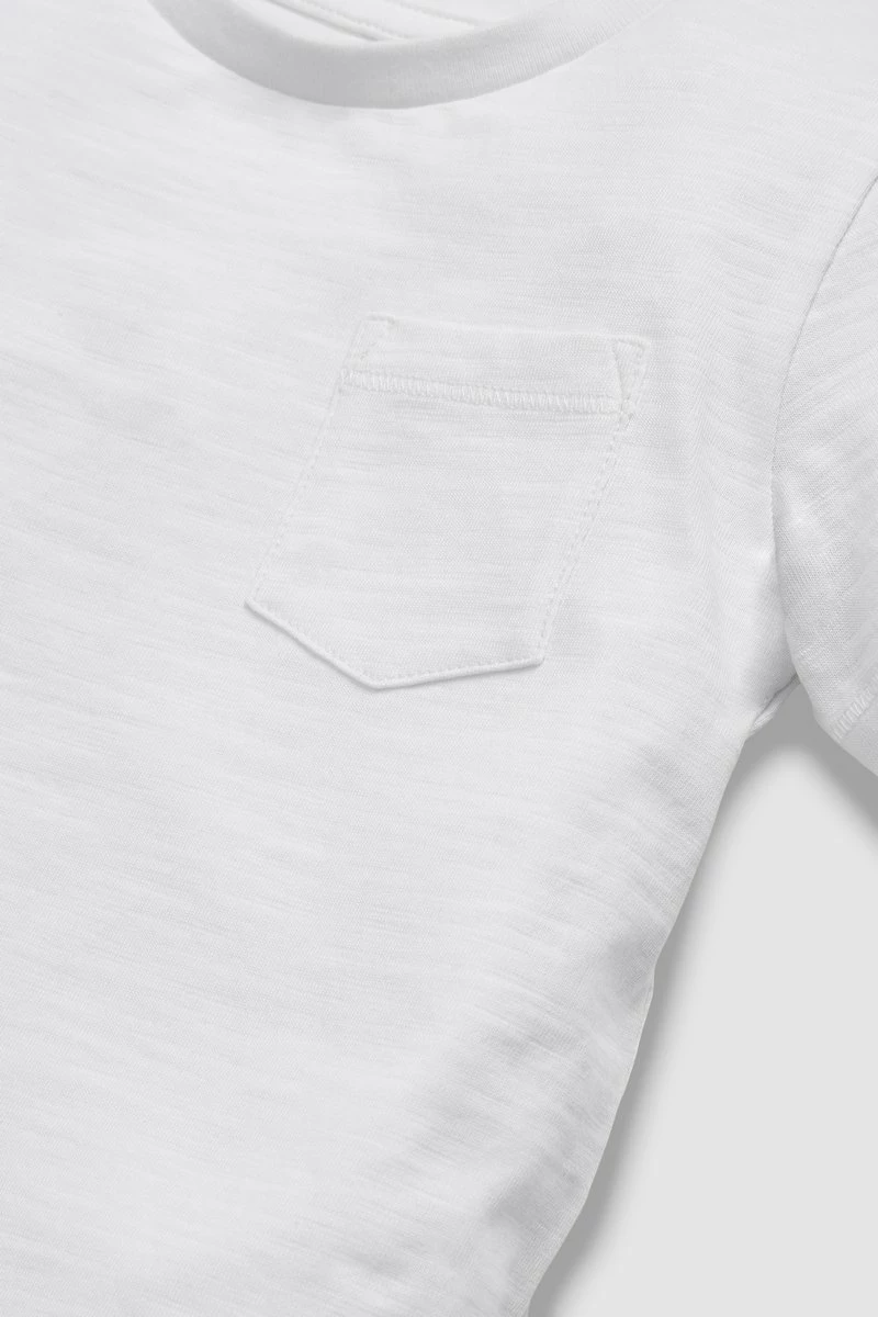 Next SHORT SLEEVE - T-Shirt Basic - White | Unisex – Bild 4