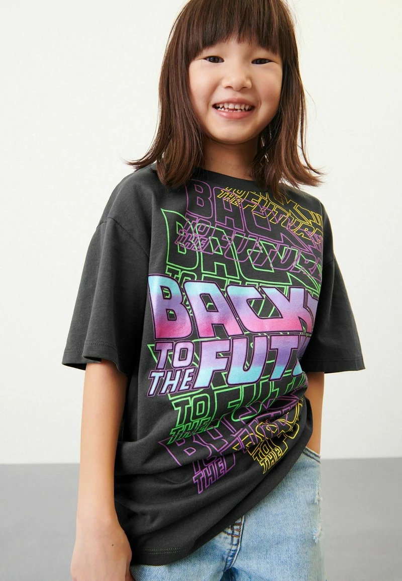 Next BACK TO THE FUTURE - T-Shirt Print - Purple | Kinder