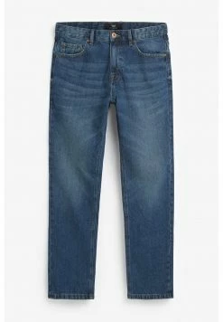 Next Herren Jeans Straight Leg - Used Denim