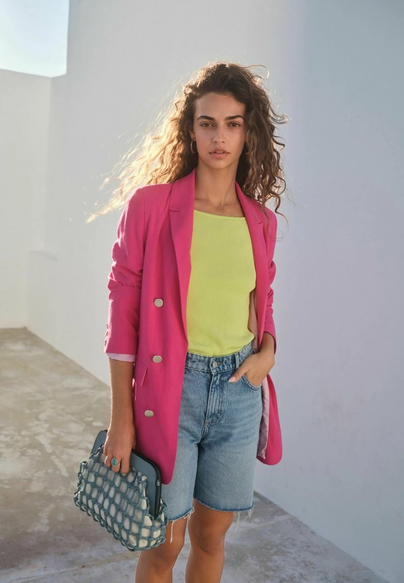 Next Jeans Shorts - Bleach Blue | Damen – Bild 3