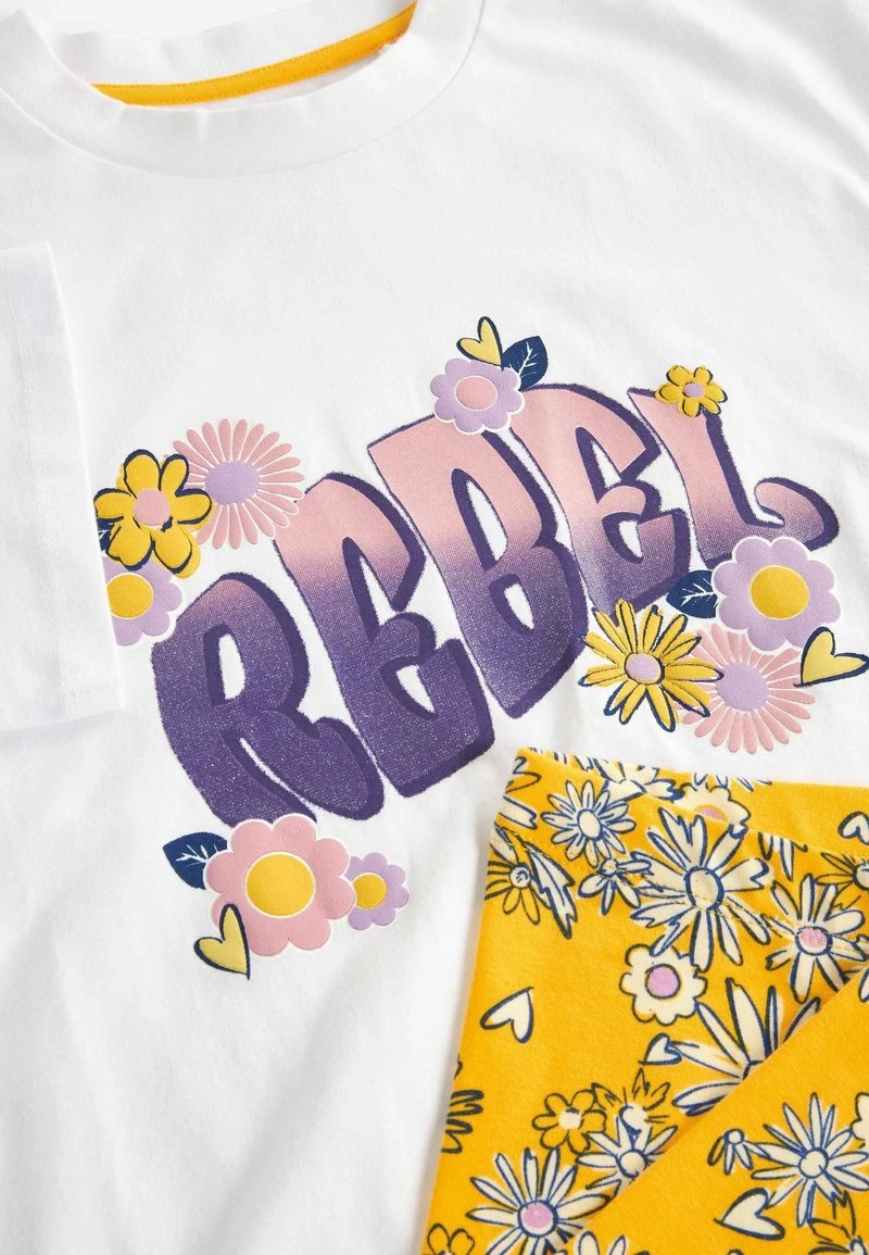 Next Kinder SET - Shorts - Orange White Rebel – Bild 4