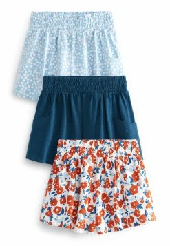 Next Kinder 3 PACK - Shorts - Blue Red Floral And Stripe