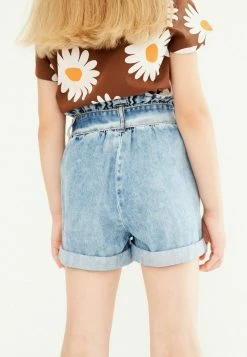 Next PAPERBAG - Jeans Shorts - Bleached Denim | Kinder