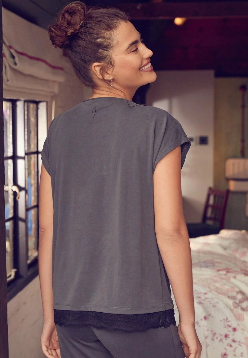 Next SAVANNAH MILLER CUPRO - T-Shirt Basic - Grey | Damen – Bild 2