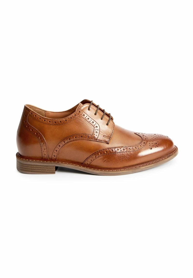 Next Herren RISE BROGUE - Business-Schnürer - Tan