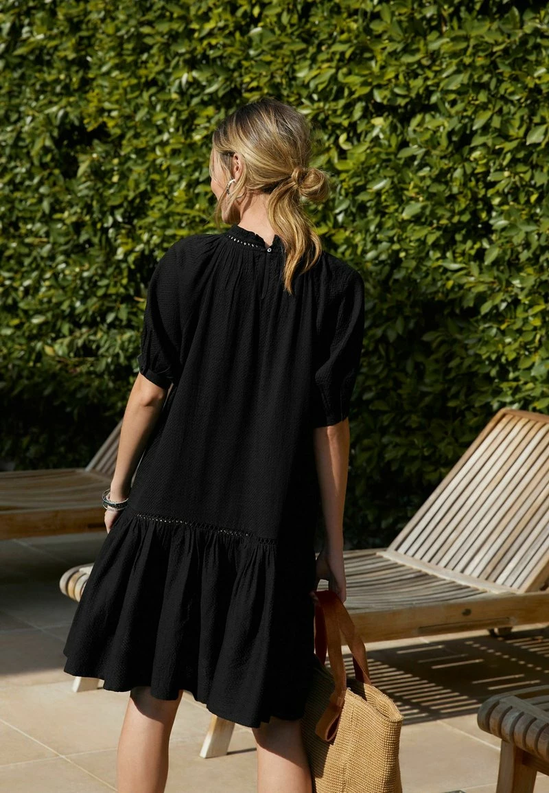 Next Damen Strandaccessoire - Mottled Black – Bild 2