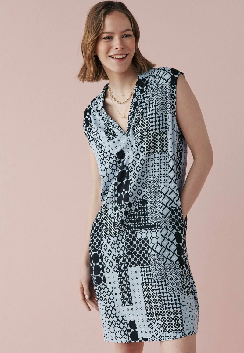 Next Damen Freizeitkleid - Blue Snake Print – Bild 2