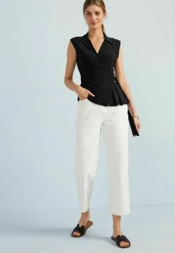 Next Damen SLEEVELESS - Bluse - Black