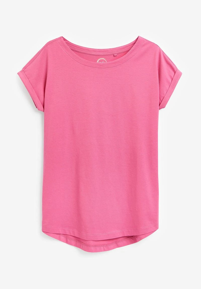 Next Damen T-Shirt Basic - Pink – Bild 4