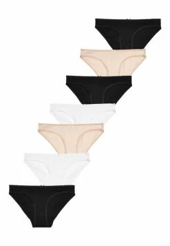 Next Damen 7 PACK - Slip - Black