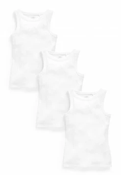 Next Kinder 3 PACK VESTS - Unterhemd/-shirt - White
