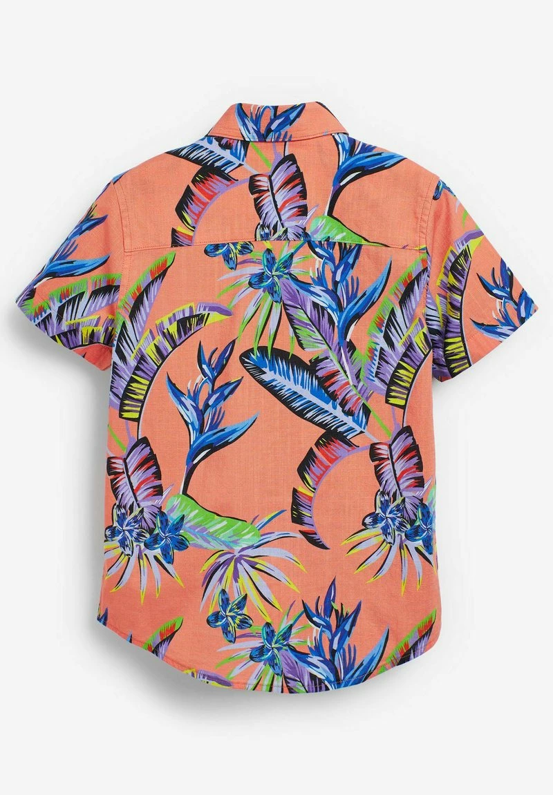 Next Kinder SHORT SLEEVE - Hemd - Peach Orange Hawaiian – Bild 2