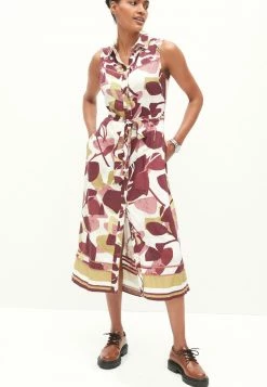 Next Damen SLEEVELESS - Blusenkleid - Red