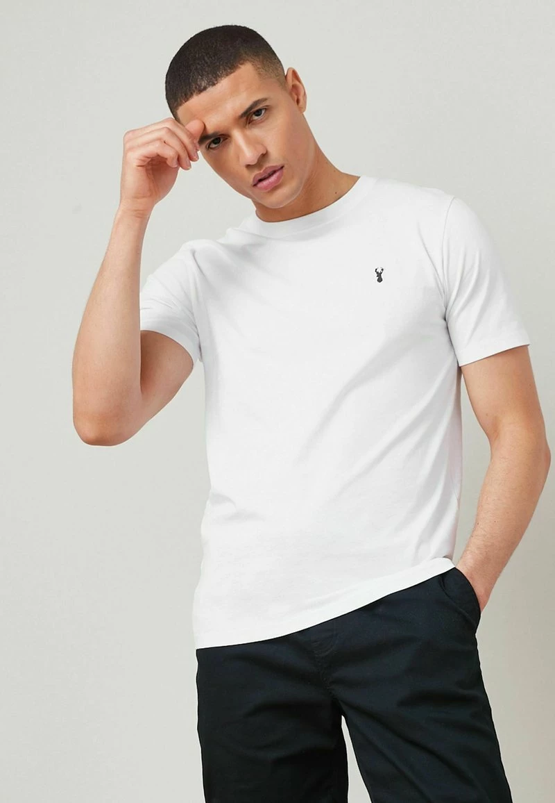 Next Herren T-Shirt Basic - White