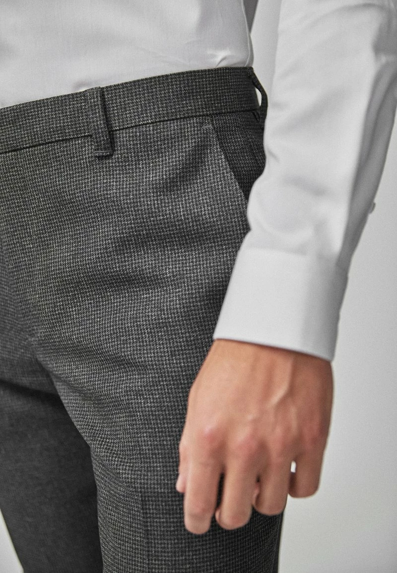 Next Herren Anzughose - Mottled Grey – Bild 3