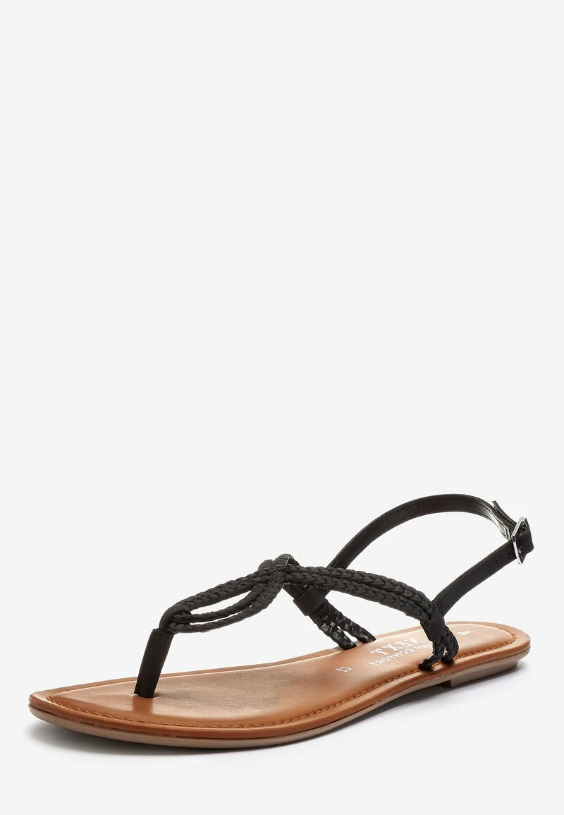 Next Damen ROSE GOLD REGULAR/WIDE FIT FOREVER COMFORT® DOUBLE PLAIT TOE TH - Zehentrenner - Black – Bild 4