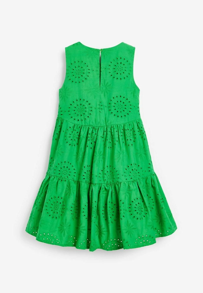 Next Kinder TIERED BRODERIE - Freizeitkleid - Green – Bild 3