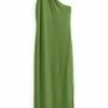 Next ROCHELLE ONE SHOULDER MIDI - Etuikleid - Olive Green | Damen