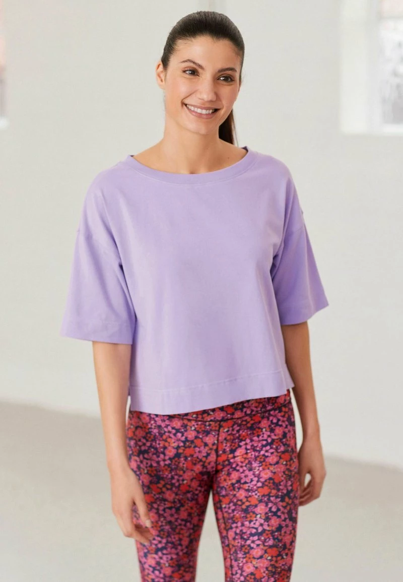 Next BOXY - T-Shirt Basic - Lilac Purple | Damen