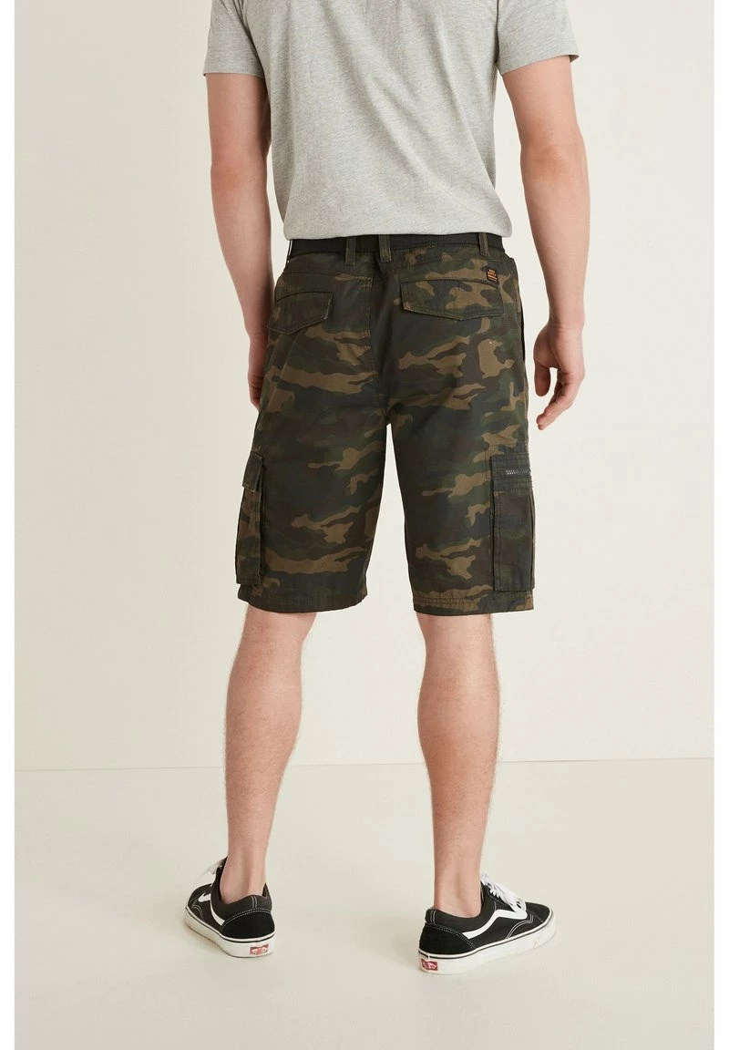 Next Herren RIPSTOP - Shorts - Khaki Green Camo – Bild 3