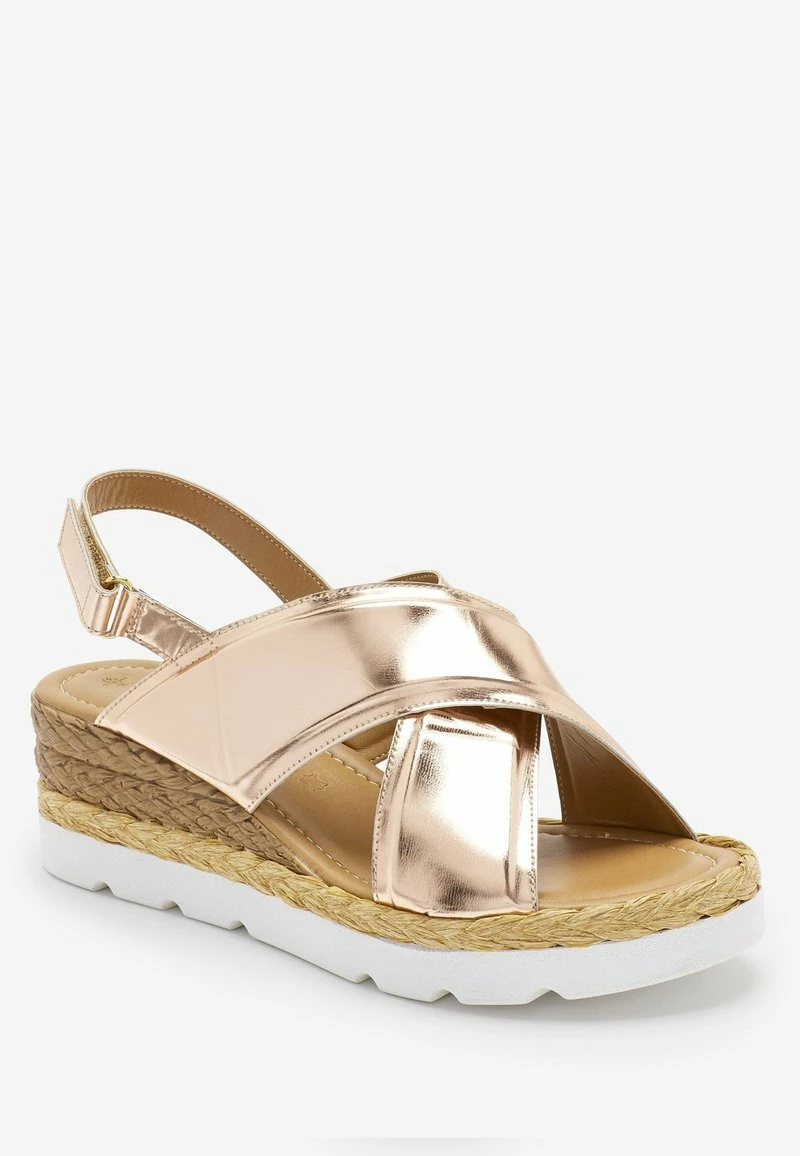 Next Damen FOREVER COMFORT CROSS OVER - Espadrille - Rose Gold – Bild 2