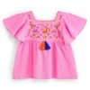 Next Kinder TASSEL - Bluse - Bright Pink
