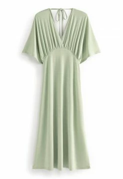 Next Damen VOLUME SLEEVE - Freizeitkleid - Mint Green
